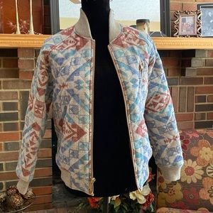 Eddie Bauer Limited Edition by Ilaria Urbinati bomber style jacket, Sz S